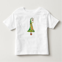 Camiseta De Bebé Árbol de Navidad caprichoso