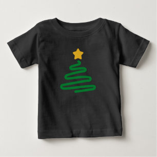 Camiseta De Bebé Árbol de Navidad Divertido