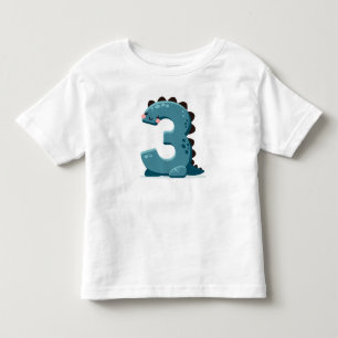 Camiseta De Bebé Árbol de números de Dino