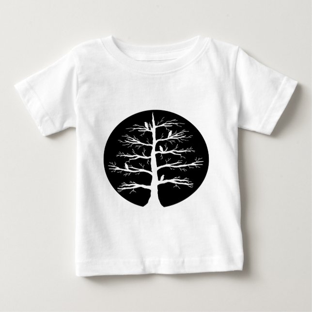 Camiseta De Bebé Árbol de Odin (Anverso)