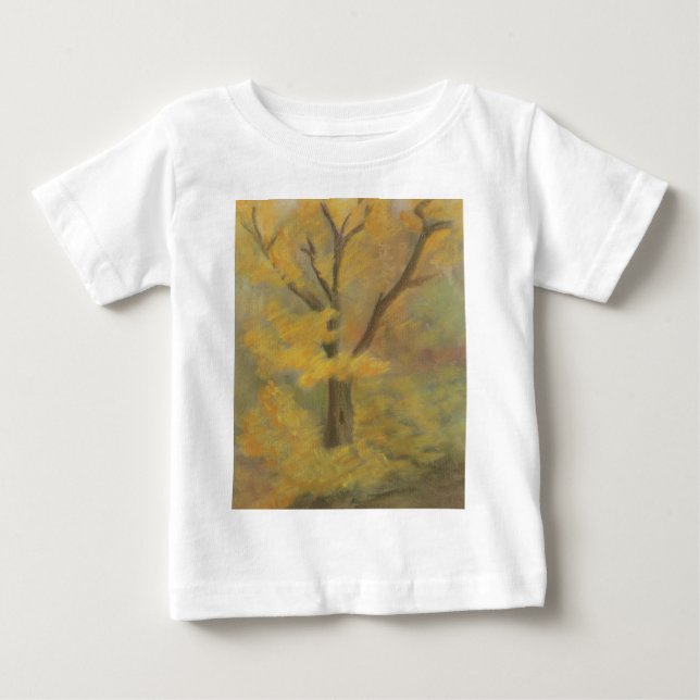 Camiseta De Bebé Árbol de Otoño (Anverso)