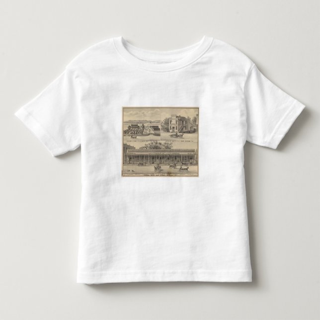 Camiseta De Bebé Arbolado principal del St (Anverso)