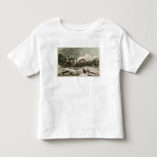 Camiseta De Bebé Arbolados en invierno