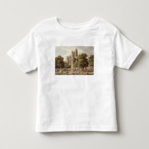 Camiseta De Bebé Arboleda anaranjada, del 'baño ilustrado por una
