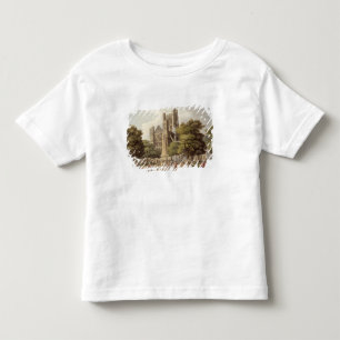 Camiseta De Bebé Arboleda anaranjada, del 'baño ilustrado por una
