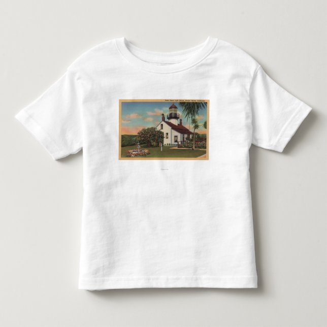 Camiseta De Bebé Arboleda pacífica, CA - opinión de casa ligera de (Anverso)