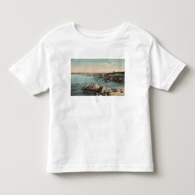 Camiseta De Bebé Arboleda pacífica, CA - punto de los amantes, (Anverso)