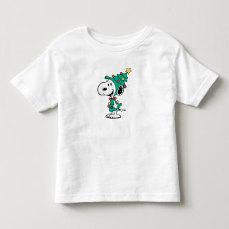 Camiseta De Bebé árboles de navidad de snoopy