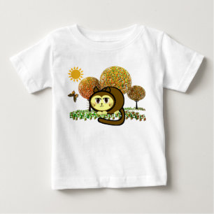 Camiseta De Bebé Árboles dulces de jelly bean de gato lindo