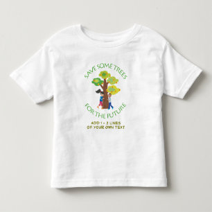 Camiseta De Bebé Árboles para el futuro