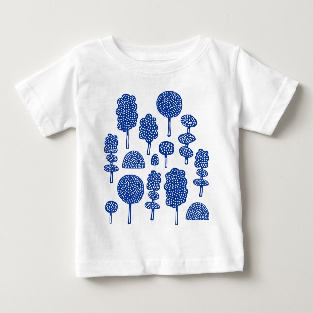 Camiseta De Bebé Arboretum 230715 - Azul marino (Anverso)