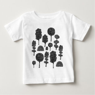 Camiseta De Bebé Arboretum 230715 - Negro