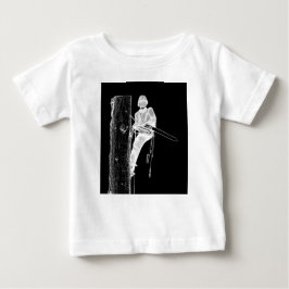 Camiseta De Bebé Arborismo de cirujano árbol en el trabajo actual d