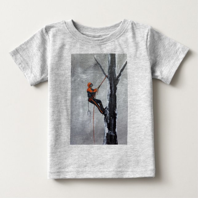 Camiseta De Bebé Arborist Long Haul Husqvarna (Anverso)