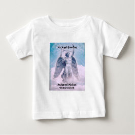 Camiseta De Bebé Arcángel de Bebés Michael White T-Shirt