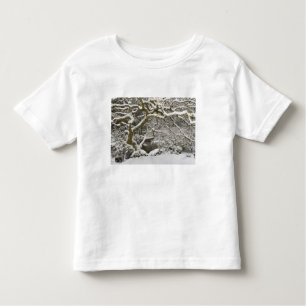 Camiseta De Bebé Arce japonés cubierto de nieve