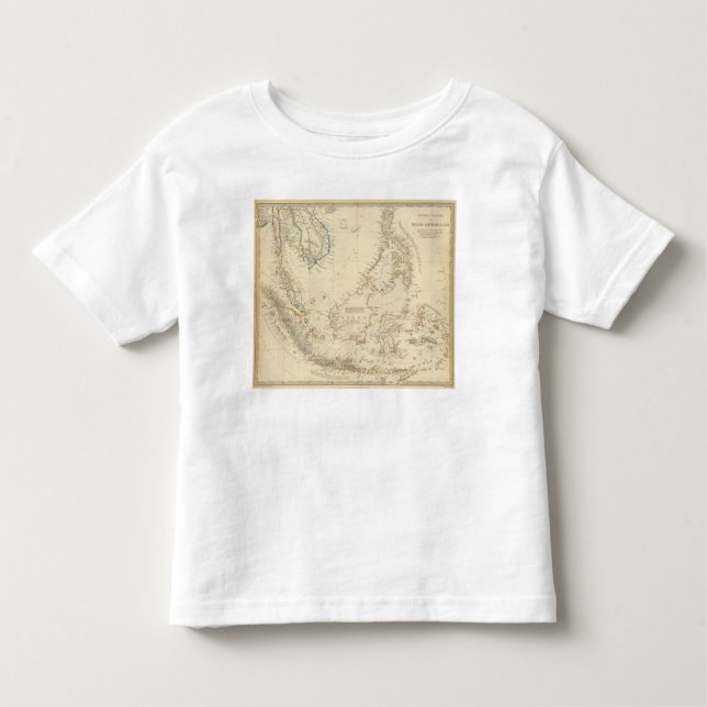 Camiseta De Bebé Archipiélago de Malay (Anverso)