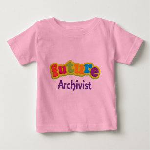 Camiseta De Bebé Archivista (futuro) para el niño