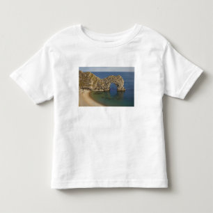 Camiseta De Bebé Arco de Durdle Door, Patrimonio de la Humanidad Co