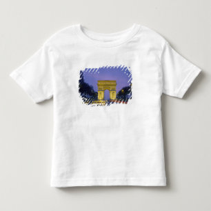 Camiseta De Bebé Arco de Triunfo, París, Francia,