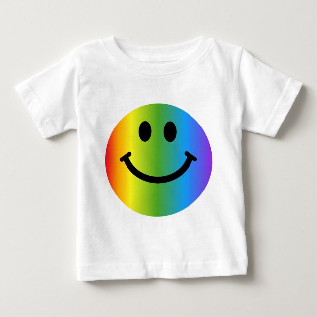 Camiseta De Bebé Arco iris (Anverso)