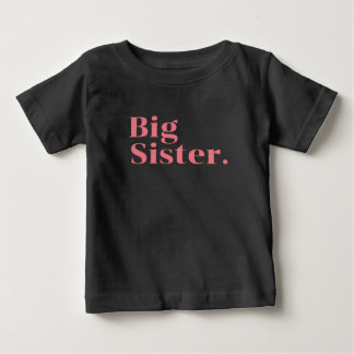 Camiseta De Bebé arco iris de hermana mayor, ascendido a Hermana li
