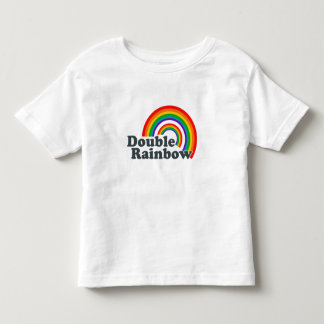 Camiseta De Bebé Arco iris doble