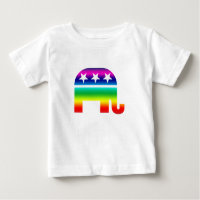 Arco iris original republicano del elefante