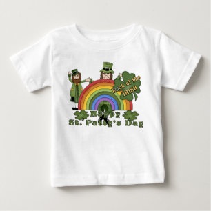 Camiseta De Bebé Arco iris Pat