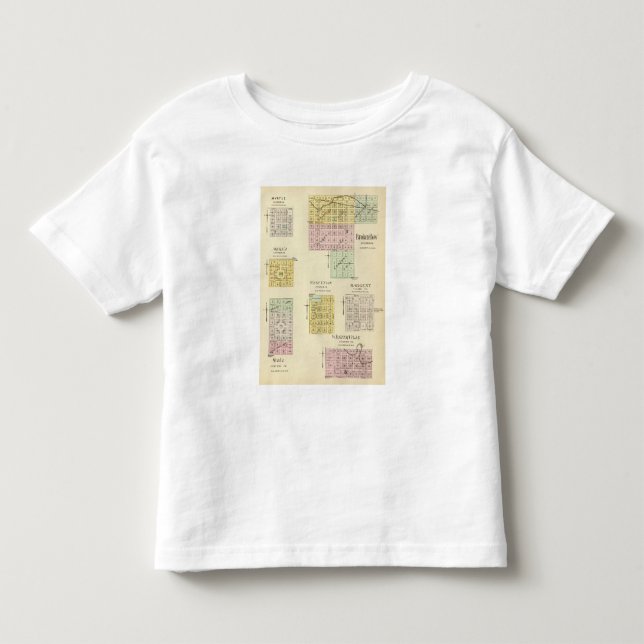 Camiseta De Bebé Arco quebrado, Nebraska (Anverso)