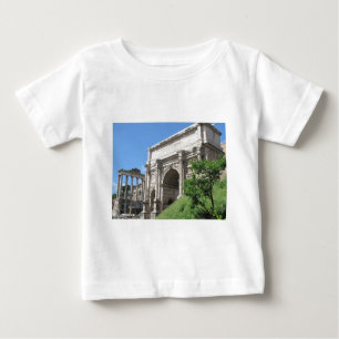 Camiseta De Bebé Arco romano del foro de Titus - Roma, Italia