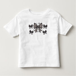 Camiseta De Bebé Arcos negros y blancos