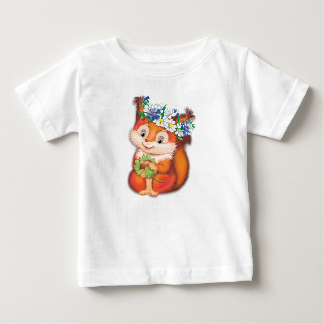 Camiseta De Bebé Ardilla (Anverso)