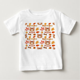 Camiseta De Bebé ardilla linda