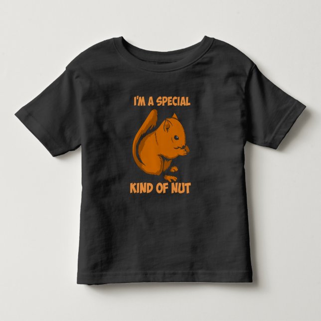Camiseta De Bebé Ardilla - Tipo Especial De Nuez (Anverso)