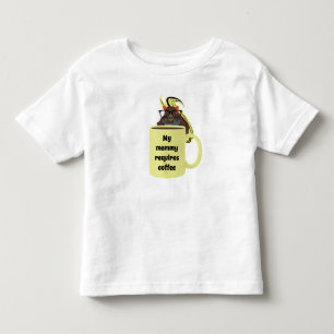 Camiseta De Bebé Ardilla traviesa #396 Niño pequeño