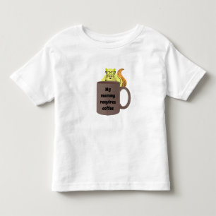 Camiseta De Bebé Ardilla Traviesa #419 Niño Pequeño