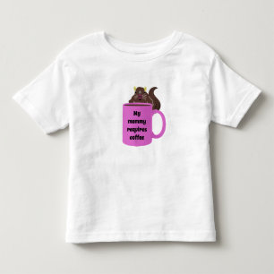 Camiseta De Bebé Ardilla traviesa #504 Niño pequeño