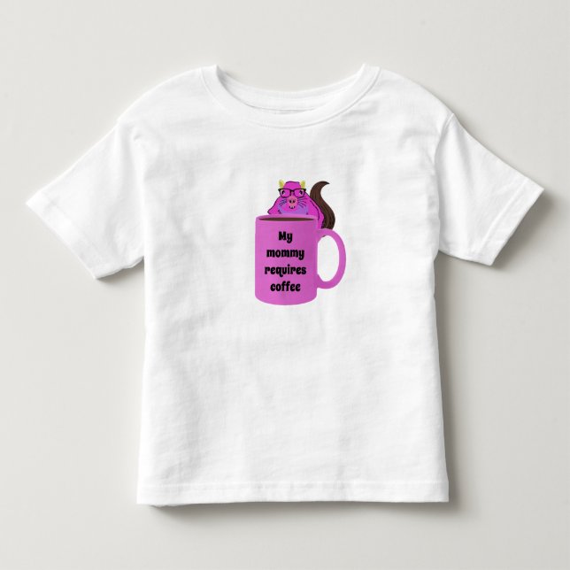 Camiseta De Bebé Ardilla Traviesa #514 Niño Pequeño (Anverso)