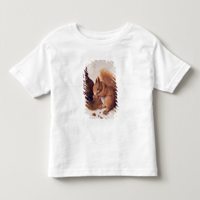 Camiseta De Bebé Ardillas, 1512 (Anverso)