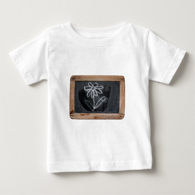 Camiseta De Bebé Ardoise #6 - Doodles #01 (Anverso)