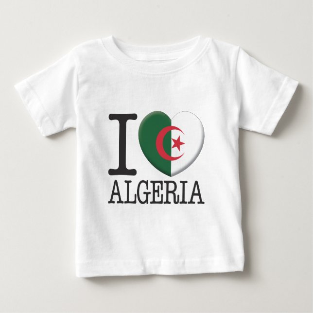 Camiseta De Bebé Argelia (Anverso)
