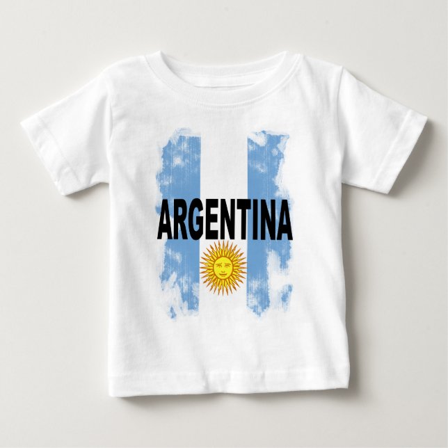 Camiseta De Bebé Argentina (Anverso)