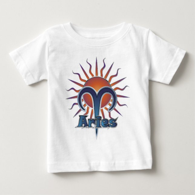 Camiseta De Bebé Aries (Anverso)