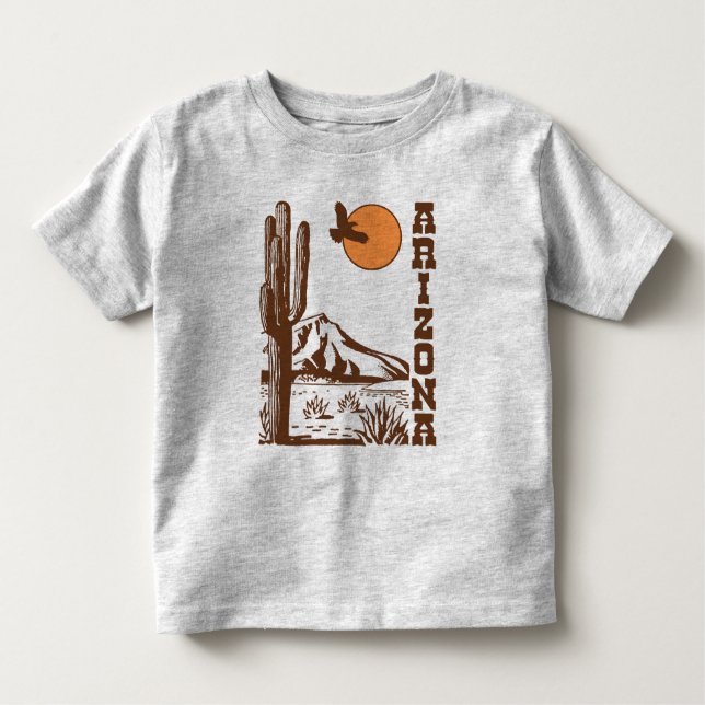 Camiseta De Bebé Arizona (Anverso)
