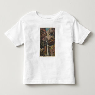 Camiseta De Bebé Arizona - la vista de la cinta baja en Gran Cañón