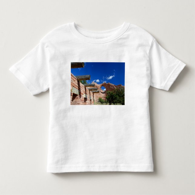 Camiseta De Bebé Arizona, Window Rock. Capital del Navajo (Anverso)