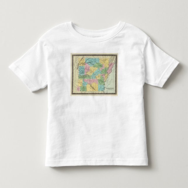 Camiseta De Bebé Arkansas (Anverso)