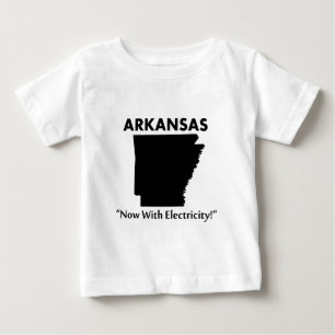 Camiseta De Bebé Arkansas - Ahora Con Electricidad