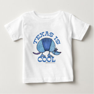 Camiseta De Bebé Armadillo Blue-Texas es Guay